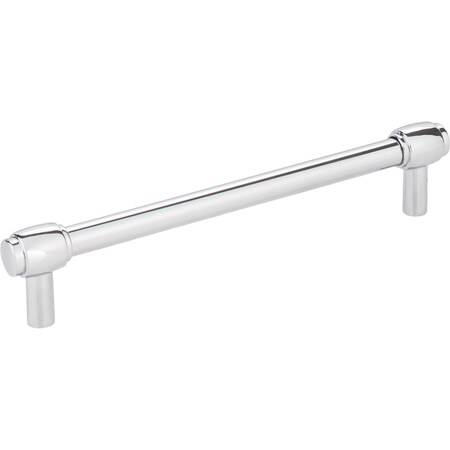 Jeffrey Alexander 160 mm Center-to-Center Polished Chrome Hayworth Cabinet Bar Pull 885-160PC